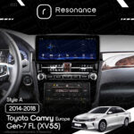 Магнітола Toyota Camry 7 FL (XV55) (2014-2018) [EU] Resonance L300 4/32 10.33" QLED, 360 (Audi Style) - Зображення 6
