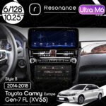 Магнітола Toyota Camry 7 FL (XV55) (2014-2018) [EU] Resonance Ultra M6 (7862) 6/128, 10.25" QLED, 360 (Benz Style)