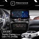 Магнітола Toyota Camry 7 FL (XV55) (2014-2018) [EU] DUDU 7 10.33" 2K QLED, 6/64, 360 (Style A) - Зображення 8
