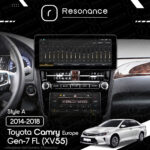 Магнітола Toyota Camry 7 FL (XV55) (2014-2018) [EU] Resonance Ultra M4 (7862) 4/32, 12.3" QLED, 360 (Audi Style) - Зображення 8
