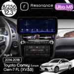 Магнітола Toyota Camry 7 FL (XV55) (2014-2018) [EU] Resonance Ultra M8 (7862) 8/256, 12.3" QLED, 360 (Benz Style)