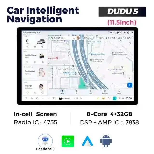 7037849357_dudu-5-115 DUDU 5 11.5" QLED, 4/32, 360 - Зображення 1