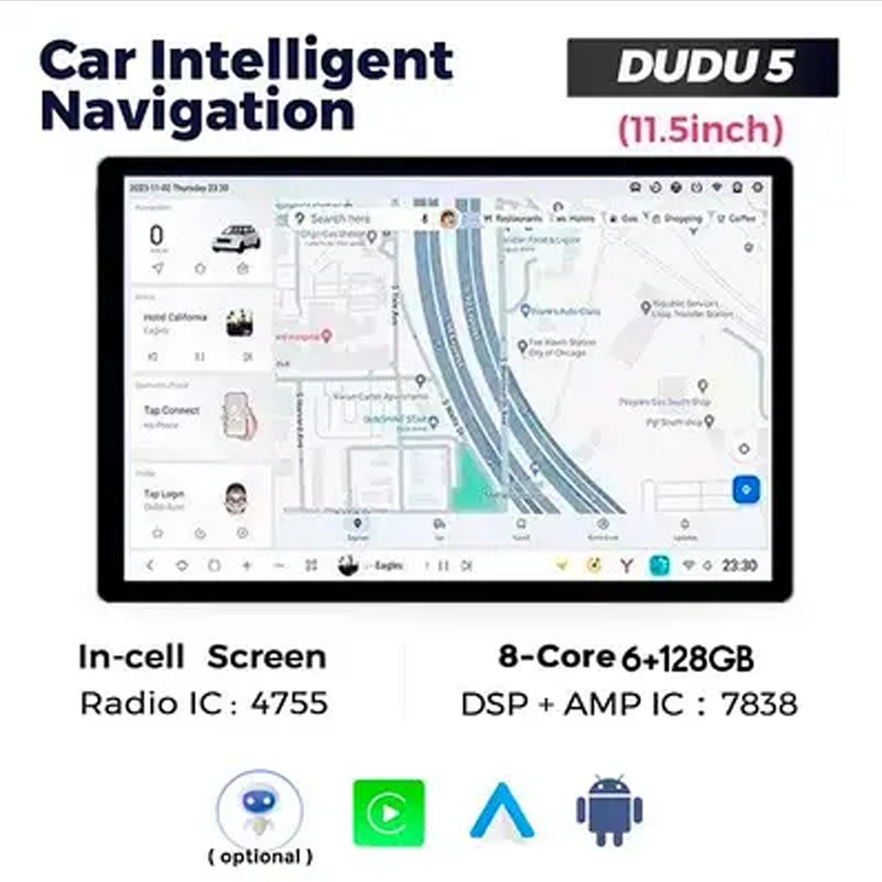 7037855067_dudu-5-115 DUDU 5 11.5" QLED, 6/128, 360 - Зображення 1