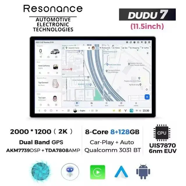 7037909024_dudu-7-115 DUDU 7 11.5" 2K QLED, 8/128 - Зображення 1