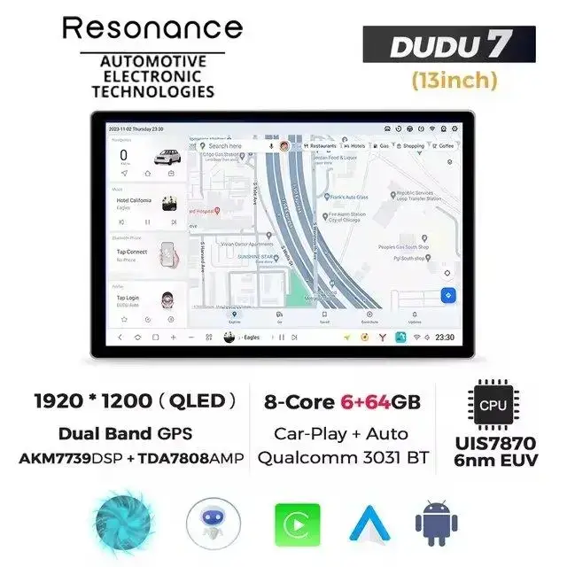 7037999847_dudu-7-13 DUDU 7 13" 2K QLED, 6/64, 360 - Зображення 1
