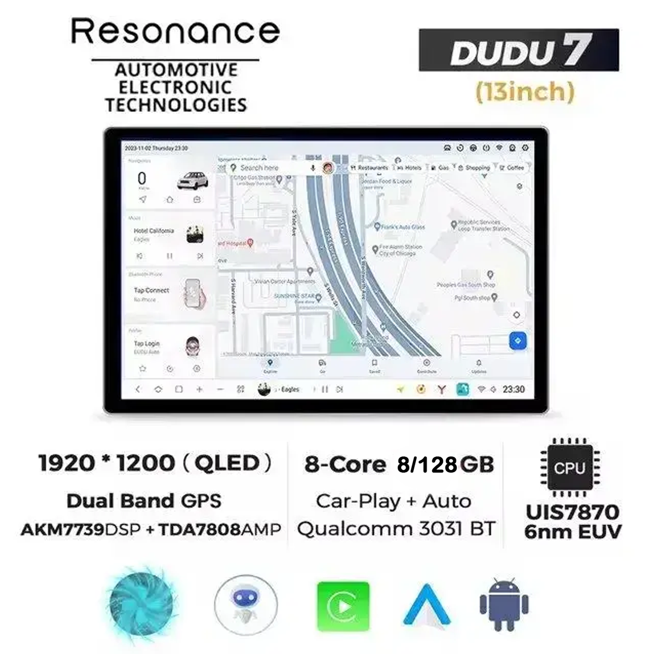 7038015305_dudu-7-13 DUDU 7 13" 2K QLED, 8/128, 360 - Зображення 1