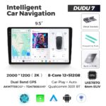 DUDU 7 9.5" 2K QLED, 12/256, 360