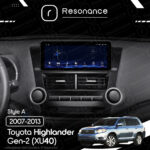 Магнітола Toyota Highlander Gen-2 (XU40) (2007-2013) [Low] Resonance L600 6/128 10.33" QLED, 360 (Audi Style) - Зображення 6