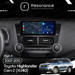 Магнітола Toyota Highlander Gen-2 (XU40) (2007-2013) [Low] Resonance Ultra M6 (7862) 6/128, 10.25" QLED, 360 (Audi Style) - Зображення 7