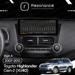 Магнітола Toyota Highlander Gen-2 (XU40) (2007-2013) [Low] Resonance L600 6/128 12.3" QLED, 360 (Audi Style) - Зображення 8