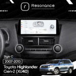 Магнітола Toyota Highlander Gen-2 (XU40) (2007-2013) [Low] DUDU 6 12.3" 2K QLED, 8/128, 360 (Style C) - Зображення 8