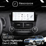 Магнітола Toyota Highlander Gen-2 (XU40) (2007-2013) [Low] DUDU 6 12.3" 2K QLED, 8/128, 360 (Style C) - Зображення 9