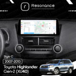Магнітола Toyota Highlander Gen-2 (XU40) (2007-2013) [Low] DUDU 6 12.3" 2K QLED, 8/128, 360 (Style C) - Зображення 10