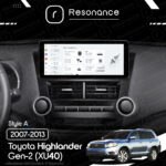 Магнітола Toyota Highlander Gen-2 (XU40) (2007-2013) [Low] DUDU 7 12.3" 2K QLED, 6/64, 360 (Style A) - Зображення 10