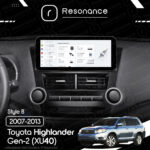 Магнітола Toyota Highlander Gen-2 (XU40) (2007-2013) [Low] DUDU 7 12.3" 2K QLED, 6/64, 360 (Style B) - Зображення 9