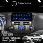 Магнітола Toyota Highlander Gen-2 (XU40) (2007-2013) [High, Gray] Resonance Ultra M6 (7862) 6/128, 10.25" QLED, 360 (BMW Style) - Зображення 6