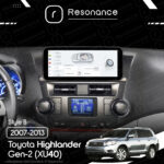 Магнітола Toyota Highlander Gen-2 (XU40) (2007-2013) [High, Gray] DUDU 5 10.33" 2K QLED, 4/32, 360 (Style B) - Зображення 9