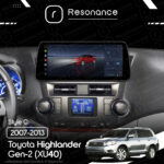 Магнітола Toyota Highlander Gen-2 (XU40) (2007-2013) [High, Gray] DUDU 6 12.3" 2K QLED, 8/128, 360 (Style C) - Зображення 5