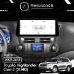 Магнітола Toyota Highlander Gen-2 (XU40) (2007-2013) [High, Gray] DUDU 6 12.3" 2K QLED, 8/128, 360 (Style C) - Зображення 6