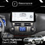 Магнітола Toyota Highlander Gen-2 (XU40) (2007-2013) [High, Gray] DUDU 6 12.3" 2K QLED, 8/128, 360 (Style C) - Зображення 8