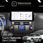 Магнітола Toyota Highlander Gen-2 (XU40) (2007-2013) [High, Gray] DUDU 6 12.3" 2K QLED, 8/128, 360 (Style C) - Зображення 9