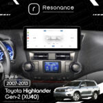 Магнітола Toyota Highlander Gen-2 (XU40) (2007-2013) [High, Gray] DUDU 7 12.3" 2K QLED, 6/64, 360 (Style A) - Зображення 7