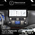 Магнітола Toyota Highlander Gen-2 (XU40) (2007-2013) [High, Gray] DUDU 7 12.3" 2K QLED, 6/64, 360 (Style A) - Зображення 10