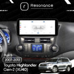 Магнітола Toyota Highlander Gen-2 (XU40) (2007-2013) [High, Gray] DUDU 7 12.3" 2K QLED, 12/256, 360 (Style B) - Зображення 6