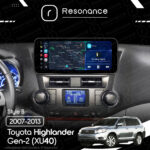 Магнітола Toyota Highlander Gen-2 (XU40) (2007-2013) [High, Gray] DUDU 7 12.3" 2K QLED, 12/256, 360 (Style B) - Зображення 7