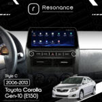 Магнітола Toyota Corolla 10 (E140, E150) (2006-2013) [Gray] Resonance Ultra M6 (7862) 6/128, 10.25" QLED, 360 (BMW Style) - Зображення 6