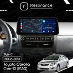 Магнітола Toyota Corolla 10 (E140, E150) (2006-2013) [Gray] Resonance Ultra M6 (7862) 6/128, 12.3" QLED, 360 (BMW Style) - Зображення 7