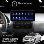 Магнітола Toyota Corolla 10 (E140, E150) (2006-2013) [Gray] Resonance Ultra M4 (7862) 4/32, 12.3" QLED, 360 (Audi Style) - Зображення 6