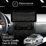 Магнітола Toyota Corolla 10 (E140, E150) (2006-2013) [Gray] Resonance Ultra M4 (7862) 4/32, 12.3" QLED, 360 (Audi Style) - Зображення 8