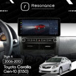 Магнітола Toyota Corolla 10 (E140, E150) (2006-2013) [Gray] DUDU 7 12.3" 2K QLED, 6/64, 360 (Style A) - Зображення 6