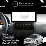 Магнітола Toyota Corolla 10 (E140, E150) (2006-2013) [Gray] DUDU 7 12.3" 2K QLED, 6/64, 360 (Style A) - Зображення 7