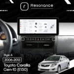 Магнітола Toyota Corolla 10 (E140, E150) (2006-2013) [Gray] DUDU 7 12.3" 2K QLED, 6/64, 360 (Style A) - Зображення 10