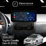 Магнітола Toyota Corolla 10 (E140, E150) (2006-2013) [Gray] DUDU 7 12.3" 2K QLED, 6/64, 360 (Style B) - Зображення 7