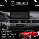 Магнітола Audi A4 Gen-5 (B9) S4 RS4 A4L (2015-2025) Resonance Ultra M6 (7862) 6/128, 10.25" QLED, 360 (Audi Style) - Зображення 9