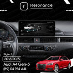 Магнітола Audi A4 Gen-5 (B9) S4 RS4 A4L (2015-2025) Resonance Ultra M6 (7862) 6/128, 10.25" QLED, 360 (Audi Style) - Зображення 7