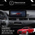 Магнітола Audi A4 Gen-5 (B9) S4 RS4 A4L (2015-2025) DUDU 5 10.33" 2K QLED, 6/128, 360 (Style B) - Зображення 6
