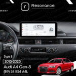 Магнітола Audi A4 Gen-5 (B9) S4 RS4 A4L (2015-2025) DUDU 5 10.33" 2K QLED, 6/128, 360 (Style B) - Зображення 9