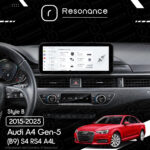 Магнітола Audi A4 Gen-5 (B9) S4 RS4 A4L (2015-2025) DUDU 5 10.33" 2K QLED, 6/128, 360 (Style B) - Зображення 10