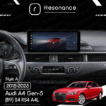Магнітола Audi A4 Gen-5 (B9) S4 RS4 A4L (2015-2025) DUDU 5 10.33" 2K QLED, 6/128, 360 (Style A) - Зображення 6