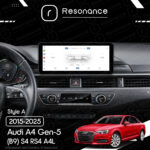 Магнітола Audi A4 Gen-5 (B9) S4 RS4 A4L (2015-2025) DUDU 5 10.33" 2K QLED, 6/128, 360 (Style A) - Зображення 7