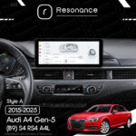 Магнітола Audi A4 Gen-5 (B9) S4 RS4 A4L (2015-2025) DUDU 5 10.33" 2K QLED, 6/128, 360 (Style A) - Зображення 9