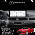 Магнітола Audi A4 Gen-5 (B9) S4 RS4 A4L (2015-2025) DUDU 5 10.33" 2K QLED, 6/128, 360 (Style A) - Зображення 10