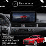 Магнітола Audi A4 Gen-5 (B9) S4 RS4 A4L (2015-2025) DUDU 7 12.3" 2K QLED, 6/64, 360 (Style B) - Зображення 5