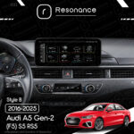 Магнітола Audi A5 Gen-2 (F5) S5 RS5 (2016-2025) Resonance L600 6/128 10.33" QLED, 360 (Mercedes-Benz Style) - Зображення 7