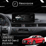 Магнітола Audi A5 Gen-2 (F5) S5 RS5 (2016-2025) Resonance Ultra M6 (7862) 6/128, 10.25" QLED, 360 (Benz Style) - Зображення 7
