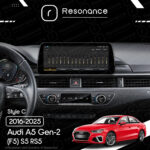 Магнітола Audi A5 Gen-2 (F5) S5 RS5 (2016-2025) Resonance Ultra M6 (7862) 6/128, 10.25" QLED, 360 (BMW Style) - Зображення 9